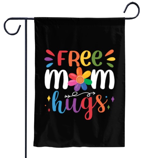 Free Mom Hugs Garden Flags