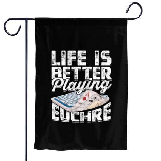Card Game Games Playing Card Poker Euchre Garden Flags