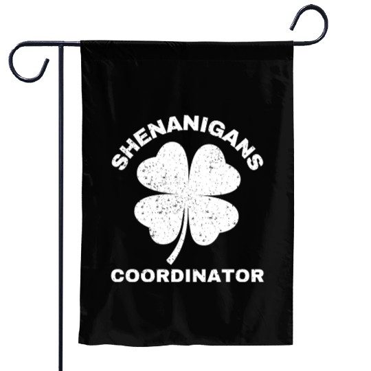 Shenanigans Coordinator Garden Flags