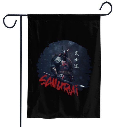 Samurai Warrior Garden Flags