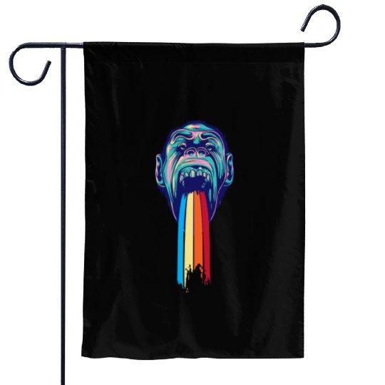 Gorilla Garden Flags