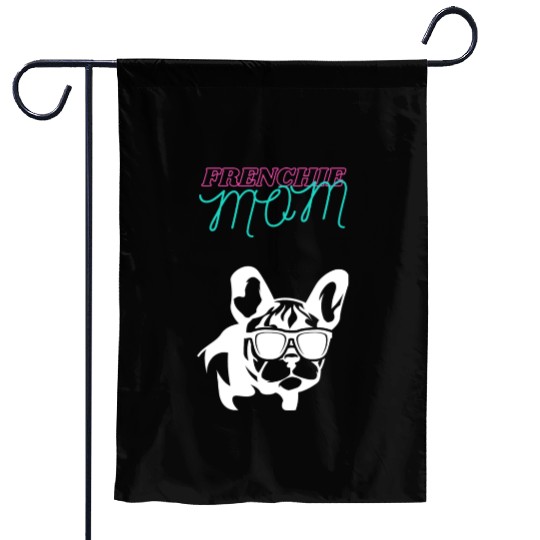 Frenchie Mom Garden Flags
