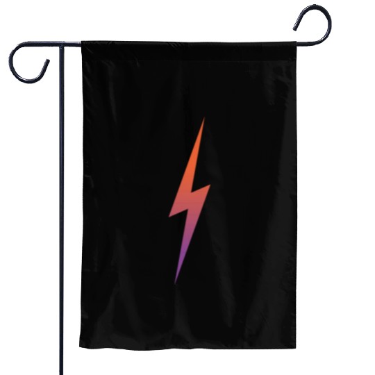 Lightning Bolt Garden Flags