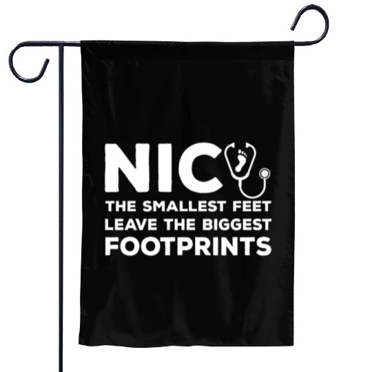 Cute NICU Nurse Saying Garden Flags