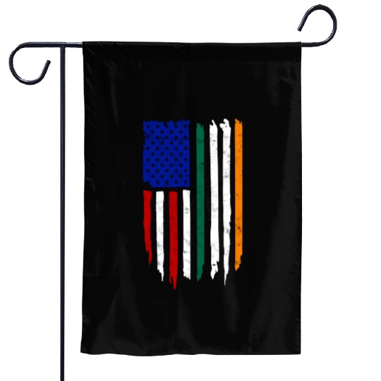 US Immigrant Indigenous USA Immigrants america Garden Flags