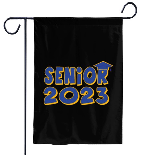 Senior 2023 Happy Last Day Of School Graduation Garden Flags