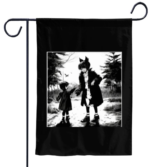 Maternity Daff Garden Flags