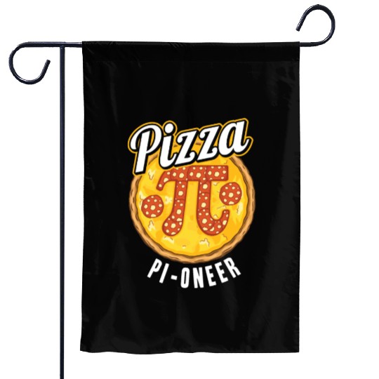 Pi Day Pizza Pi Symbol Math Number Garden Flags