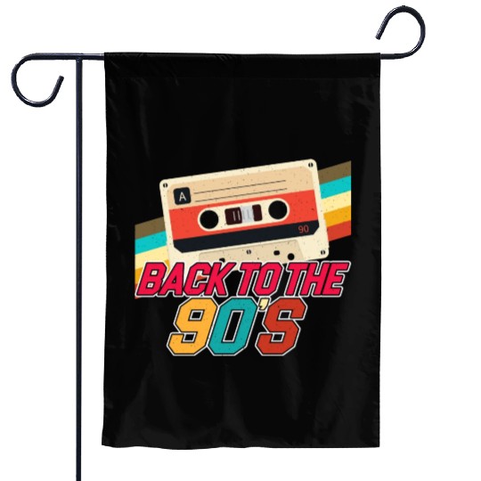 Back to the 90s - Retro Garden Flags