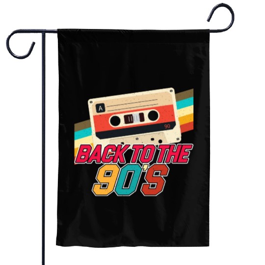 Back to the 90s - Retro Garden Flags