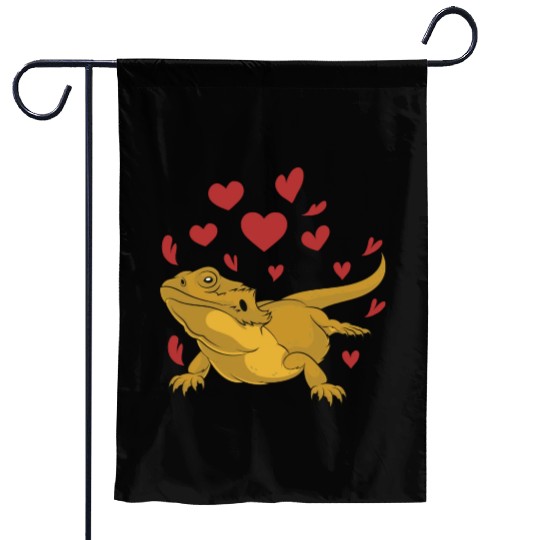 Animal Bearded Dragon Lover Reptile Bearded Dragon Garden Flags