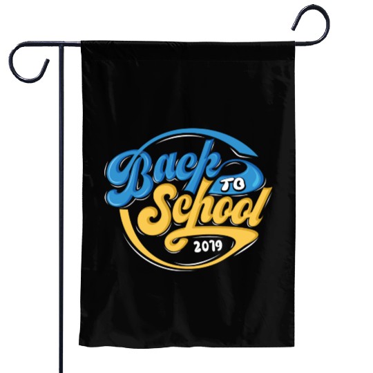 Back To School Slogan Garden Flags