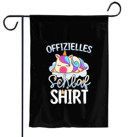 Official Sleep Garden Flags Unicorn