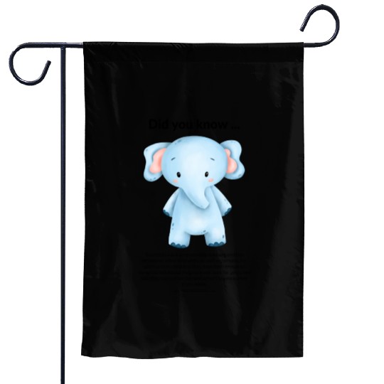Did you know ... elephant Garden Flags
