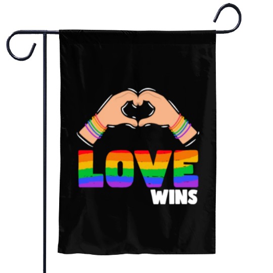 Pride LGBTQ. Statement Garden Flags