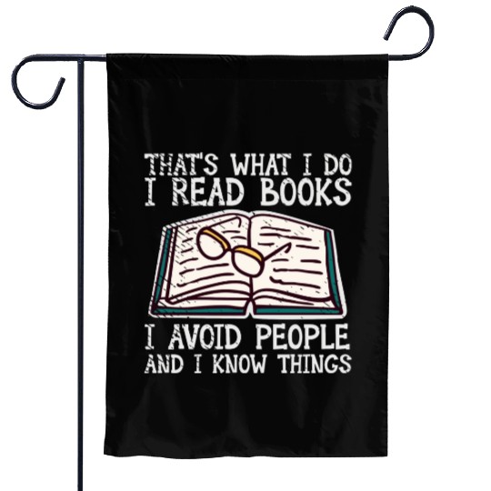 Book Lover Literature Book Reading Novels Garden Flags
