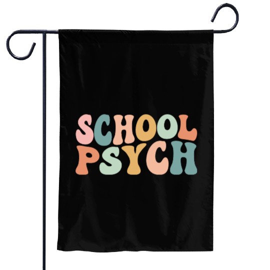 School Psychologist Gift Garden Flags
