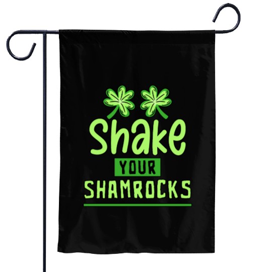 Funny Irish Saint Patricks Day Shake Your Garden Flags