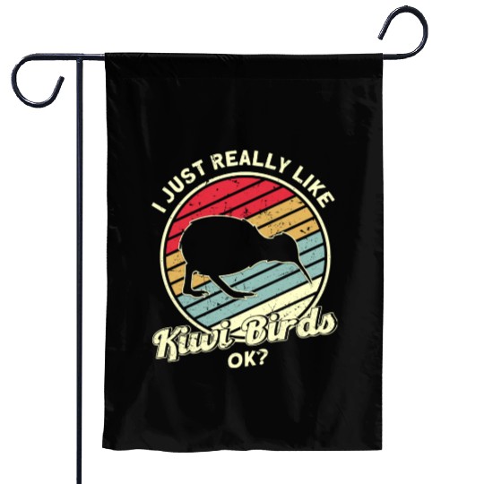 Bird Lover Endangered Species Kiwi Bird Garden Flags