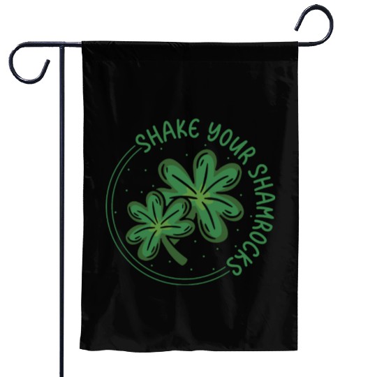 Funny Irish Saint Patricks Day Shake Your Garden Flags