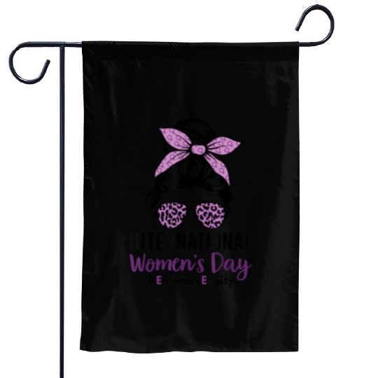 International Women s Day 2023 8 March Messy Embr Garden Flags