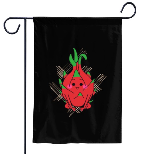 dragon fruit - fruits in season Garden Flags