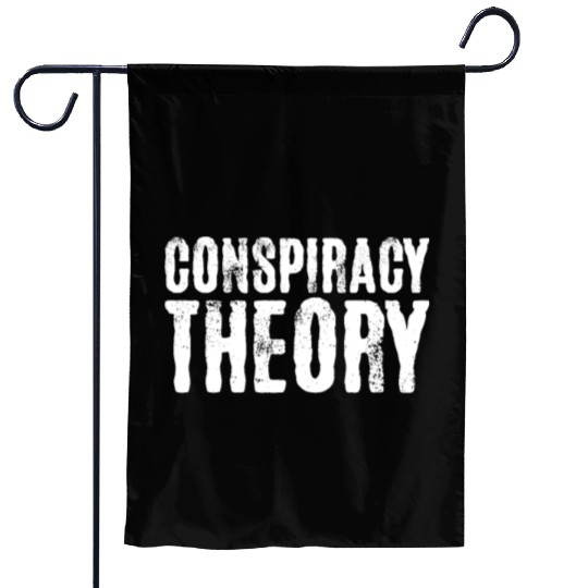 Conspiracy Theory Garden Flags