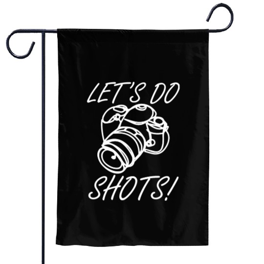 Funny Camera photography quote gift Garden Flags