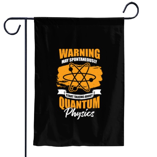 Quantum Physics Science Physicist Gift Garden Flags