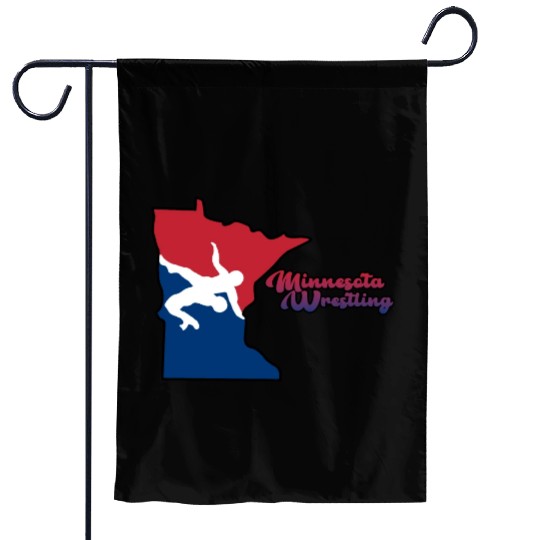 Minnesota Wrestling Garden Flags