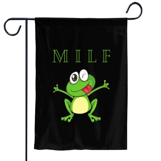 My Friends Frogs Man I Love Frogs Garden Flags