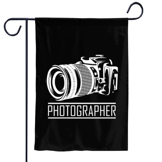 Funny Camera photography quote gift Garden Flags