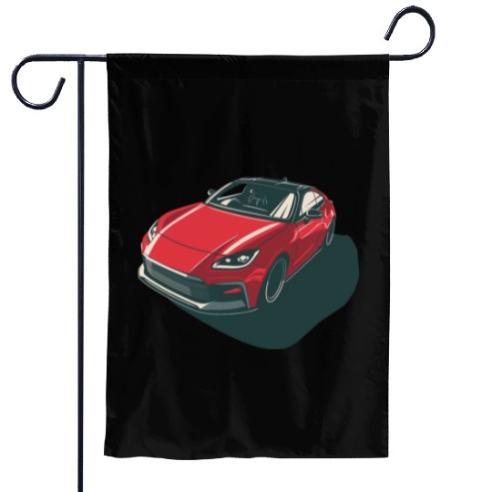 Japanese Car 86 Garden Flags