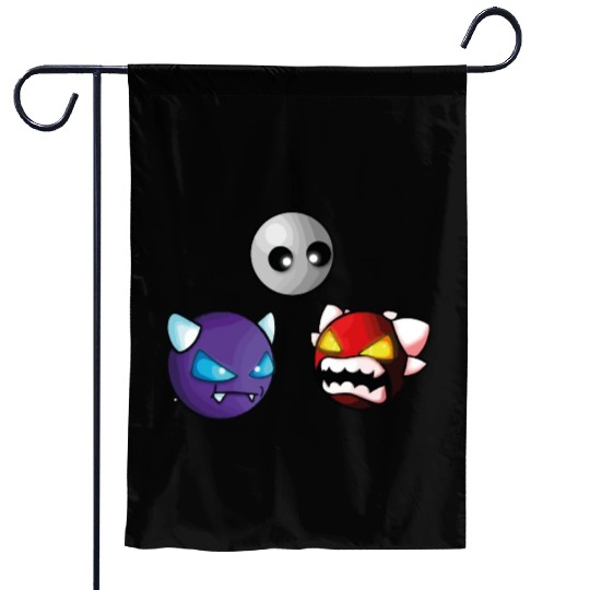 geometry dash insane game Garden Flags