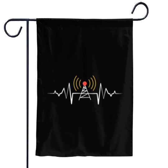 Amateurfunk Radio Amateur Ham Radio Garden Flags