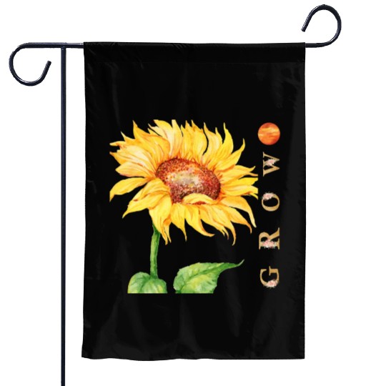 Natural Growth of Sunflower Lovers, Summer Spring Garden Flags