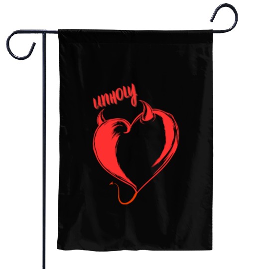 Unholy The Devil Garden Flags
