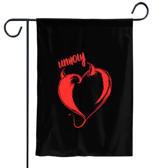 Unholy The Devil Garden Flags
