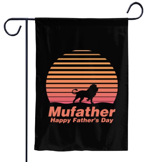 Fathers Day Dad Lion Garden Flags