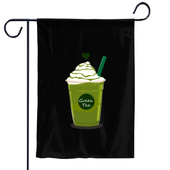 Green Tea Frappuccino Green Tea Latte Garden Flags