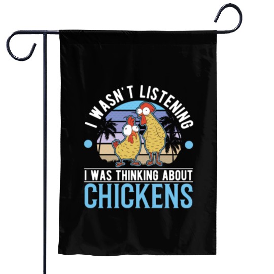 Chickens Chicken Farm Farmer Garden Flags