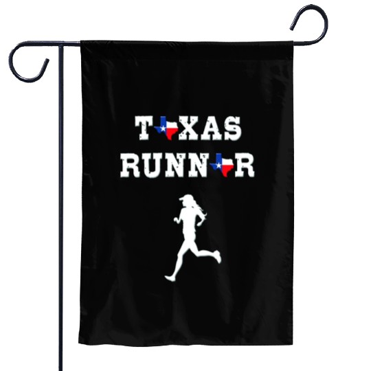 Texas Running Novelty I Love Texas Garden Flags