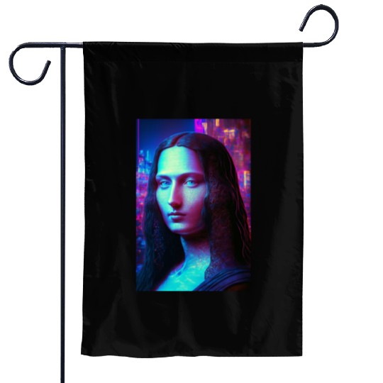 Mona lisa in future Garden Flags