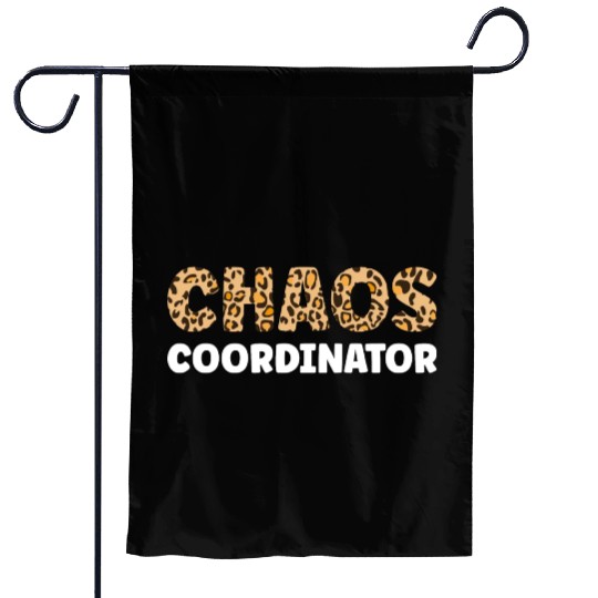 Chaos Coordinator Garden Flags