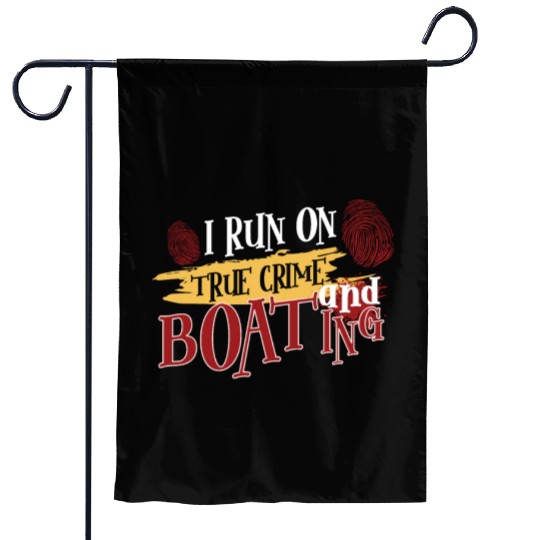 True Crime Murder Spy Crime Interest Gift Idea Garden Flags