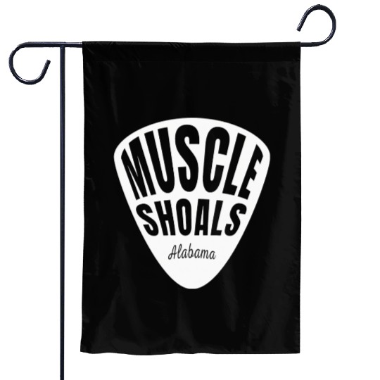 Muscle Shoals Albm Guitar Pick Music Recording Garden Flags