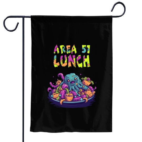 Area 51 Lunch Garden Flags