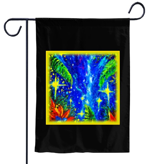 Jungle Stars Painting. Buy Now Garden Flags