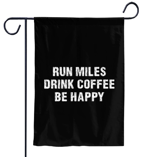 Best Running Garden Flags For Men Coffee Lovers Caffeine