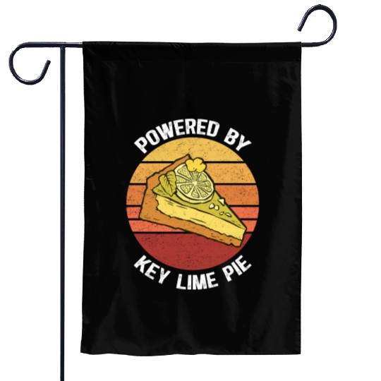 Powered By Key Lime Pie Pies Lover Garden Flags